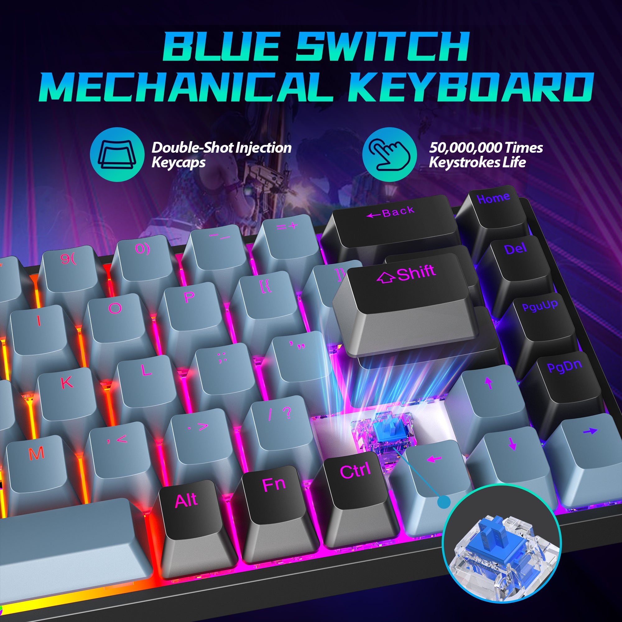 968 Mechanical Gaming Keyboard