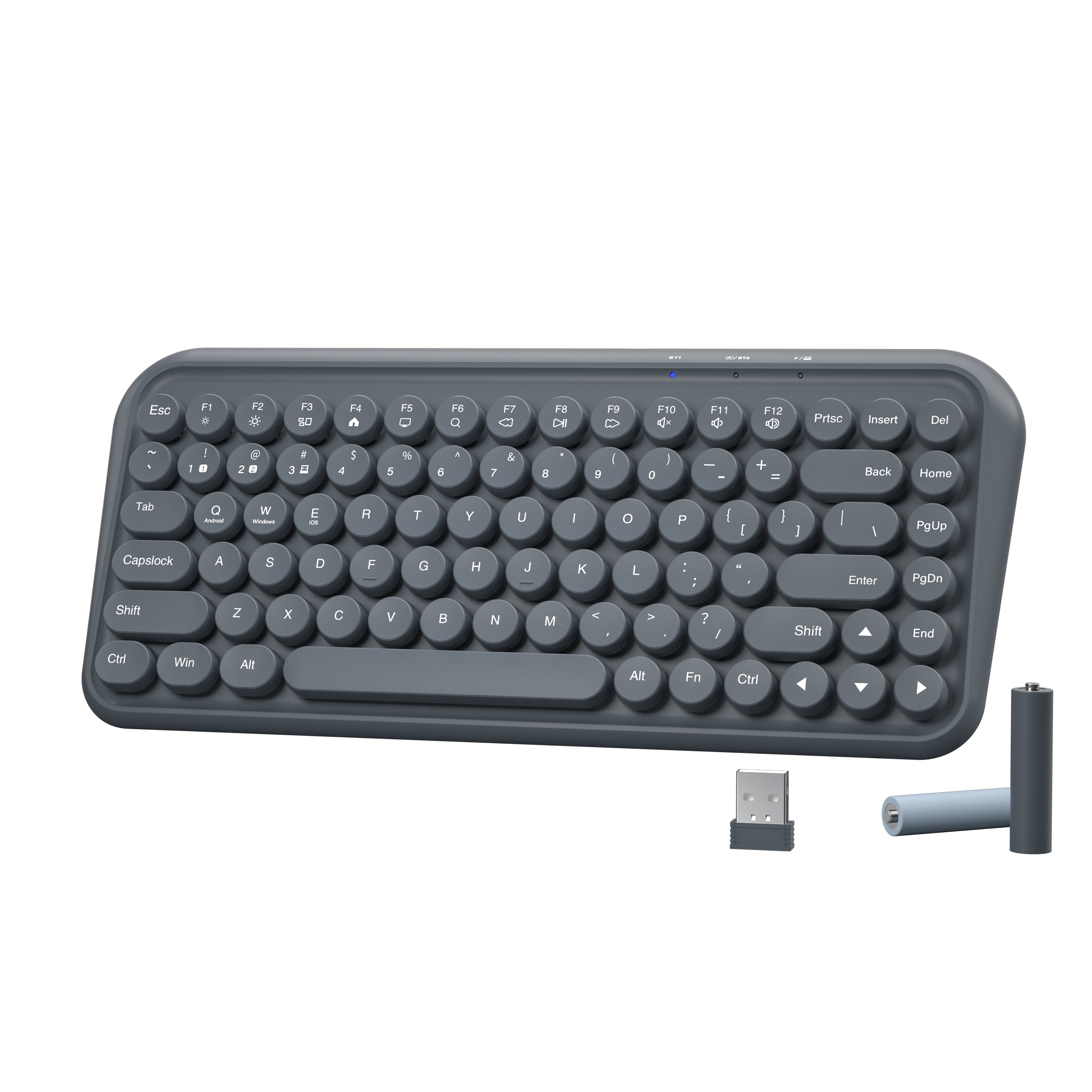 898 Retro Essential Wireless Bluetooth Keyboard
