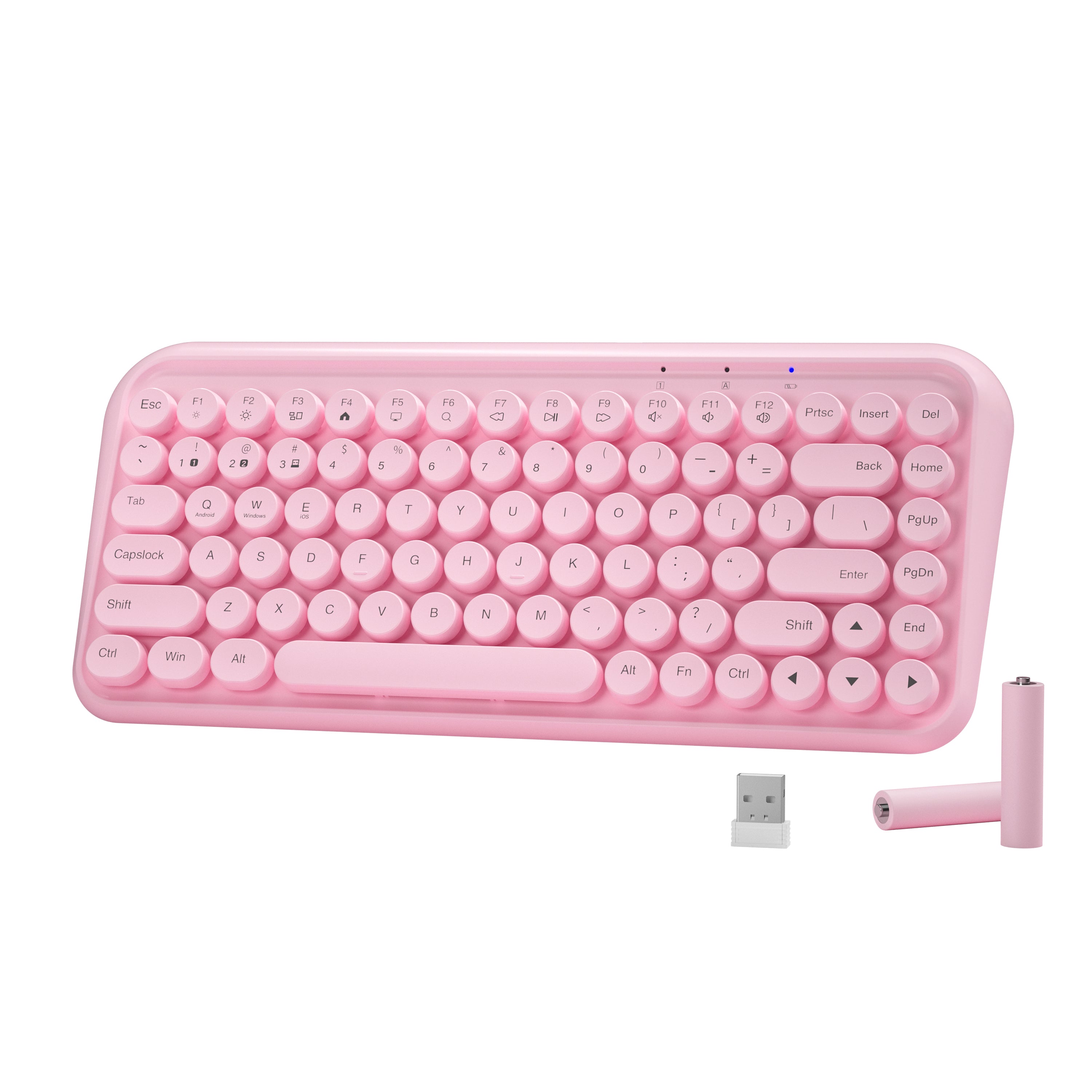 898 Retro Essential Wireless Bluetooth Keyboard