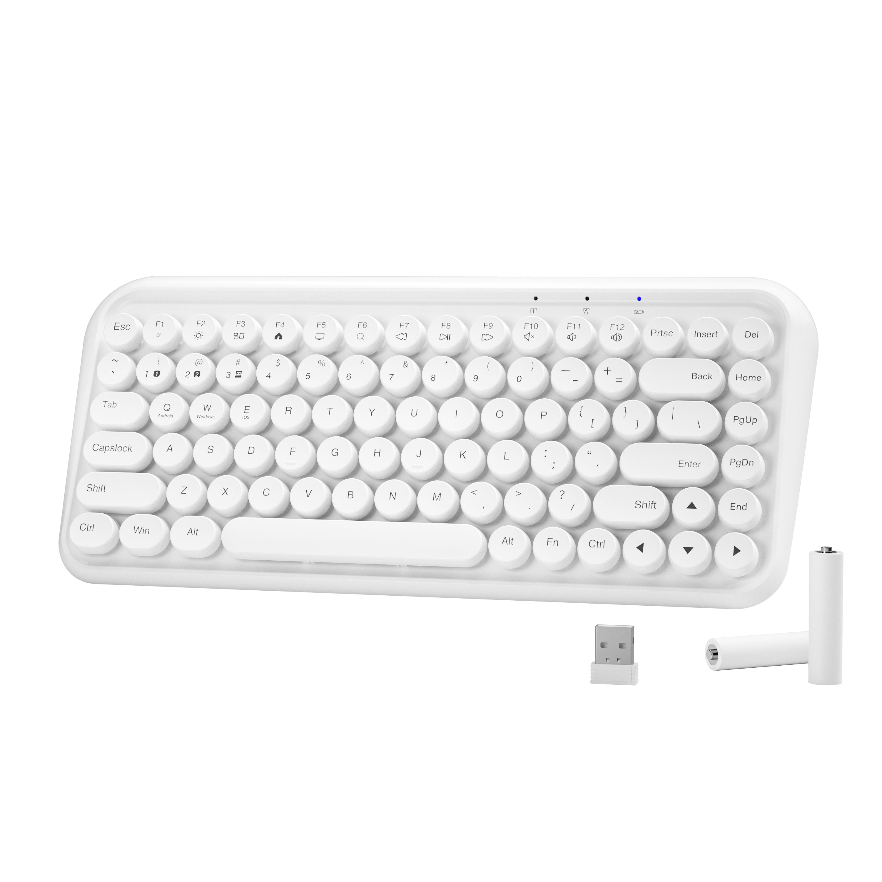 898 Retro Essential Wireless Bluetooth Keyboard