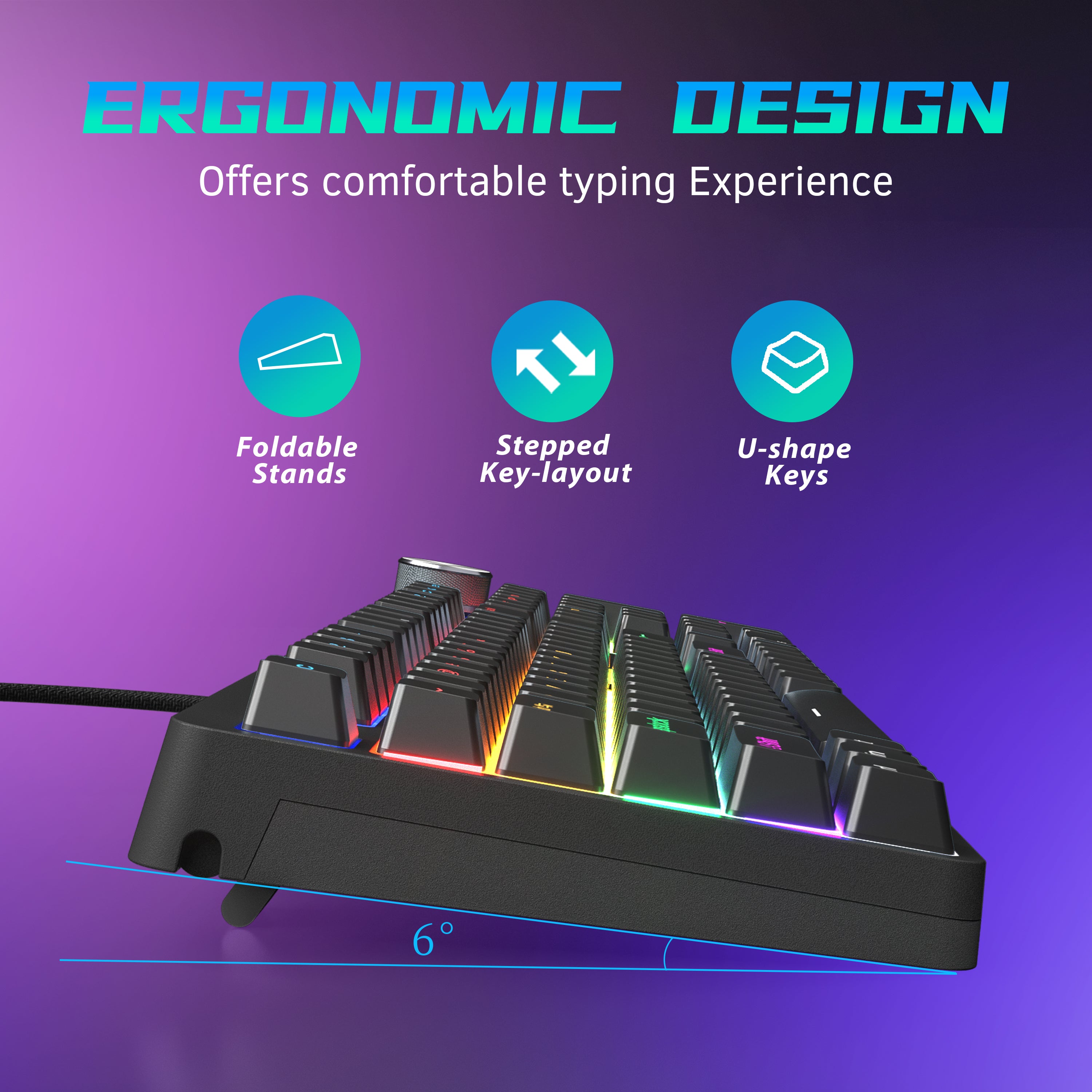 1906 Tallasic Mechanical Gaming Keyboard