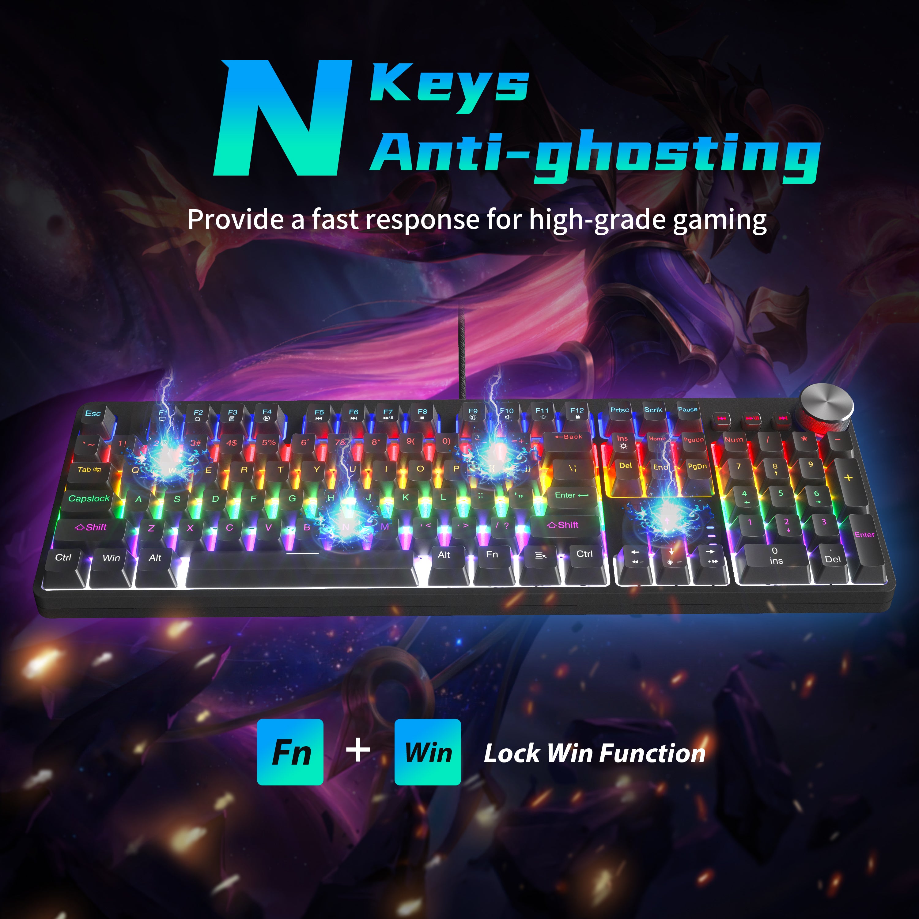 1906 Tallasic Mechanical Gaming Keyboard