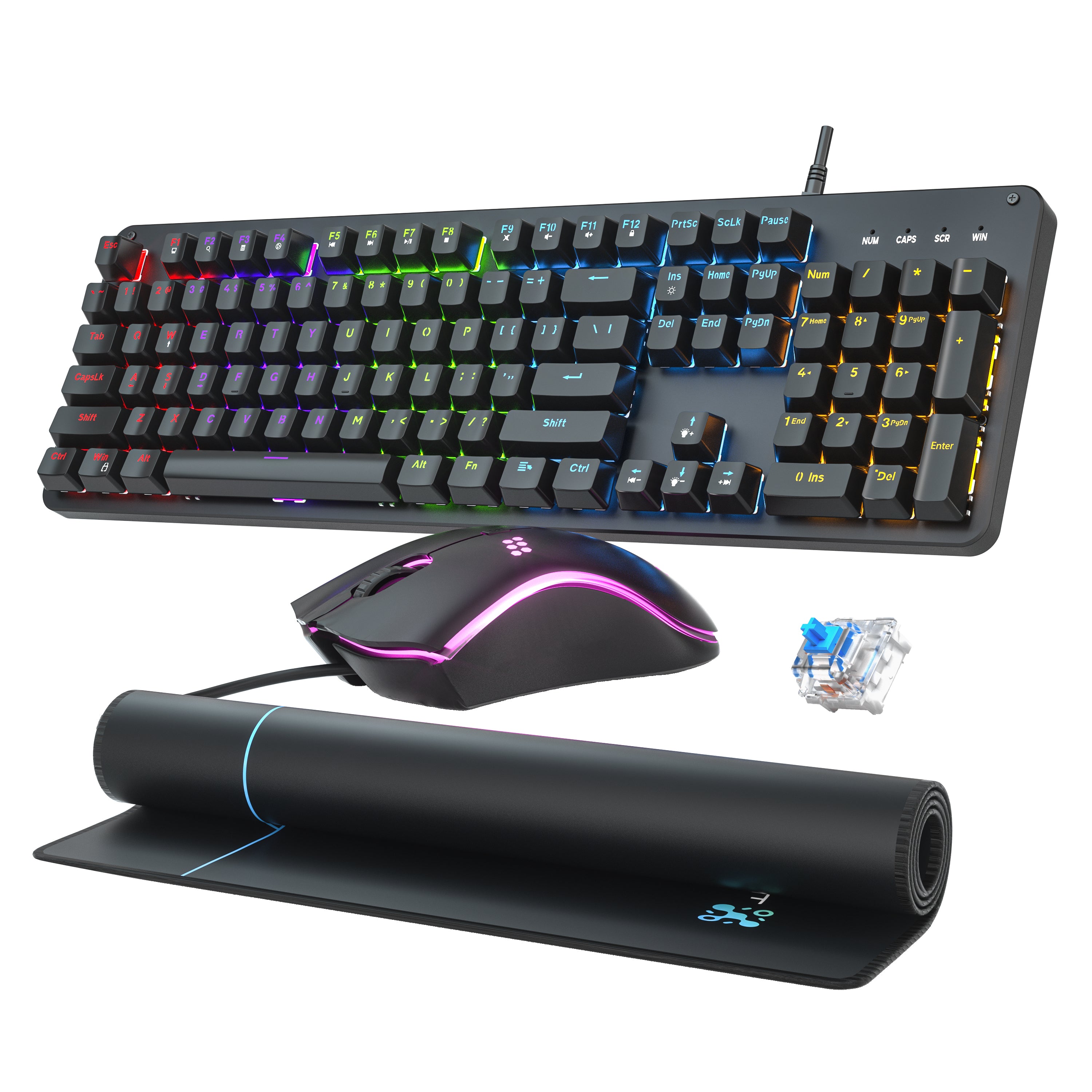 821 Mechanical Gaming Keyboard and Mouse Combo – My Store