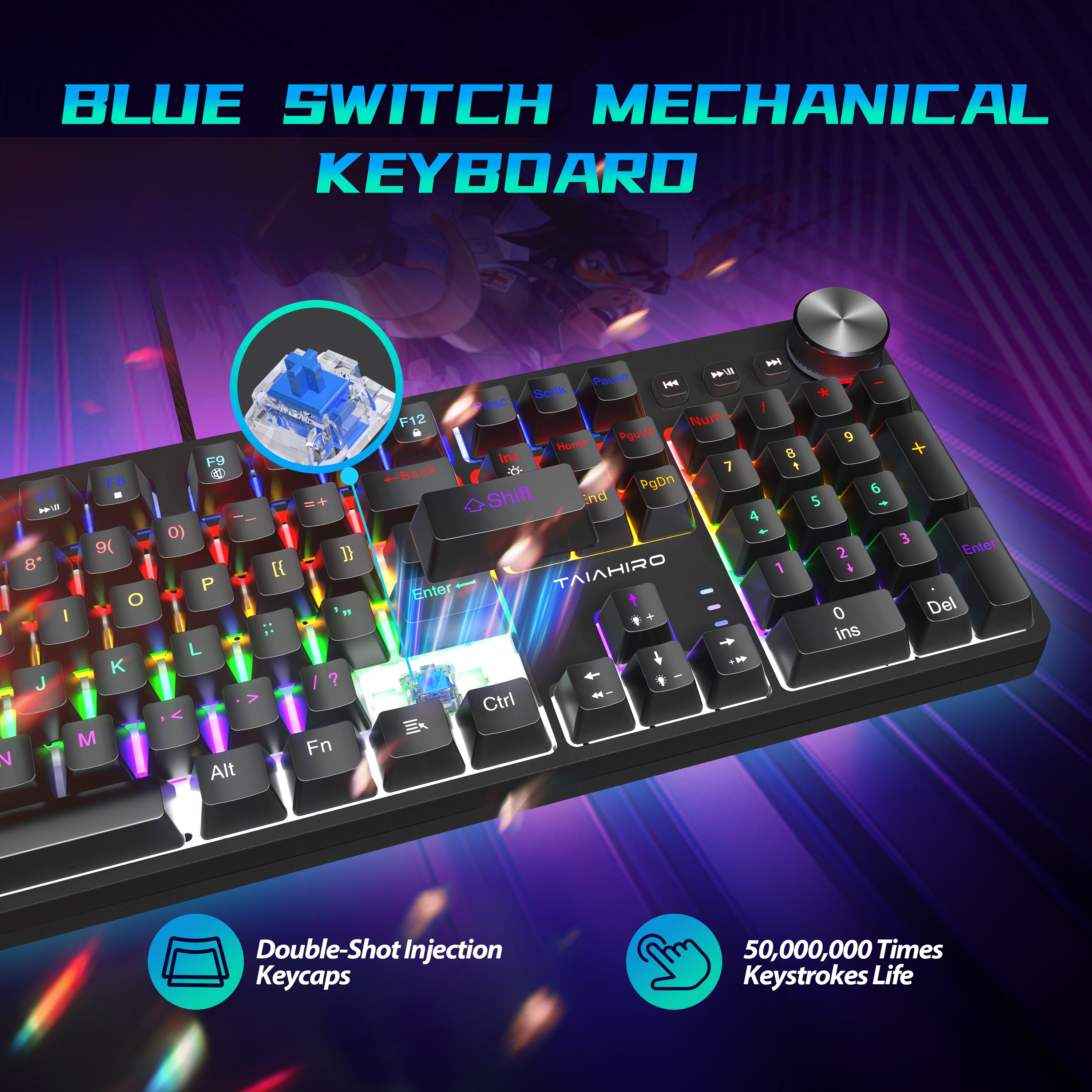 KEYABINGO 1・2 1906 Tallasic Mechanical Gaming Keyboard – My Store