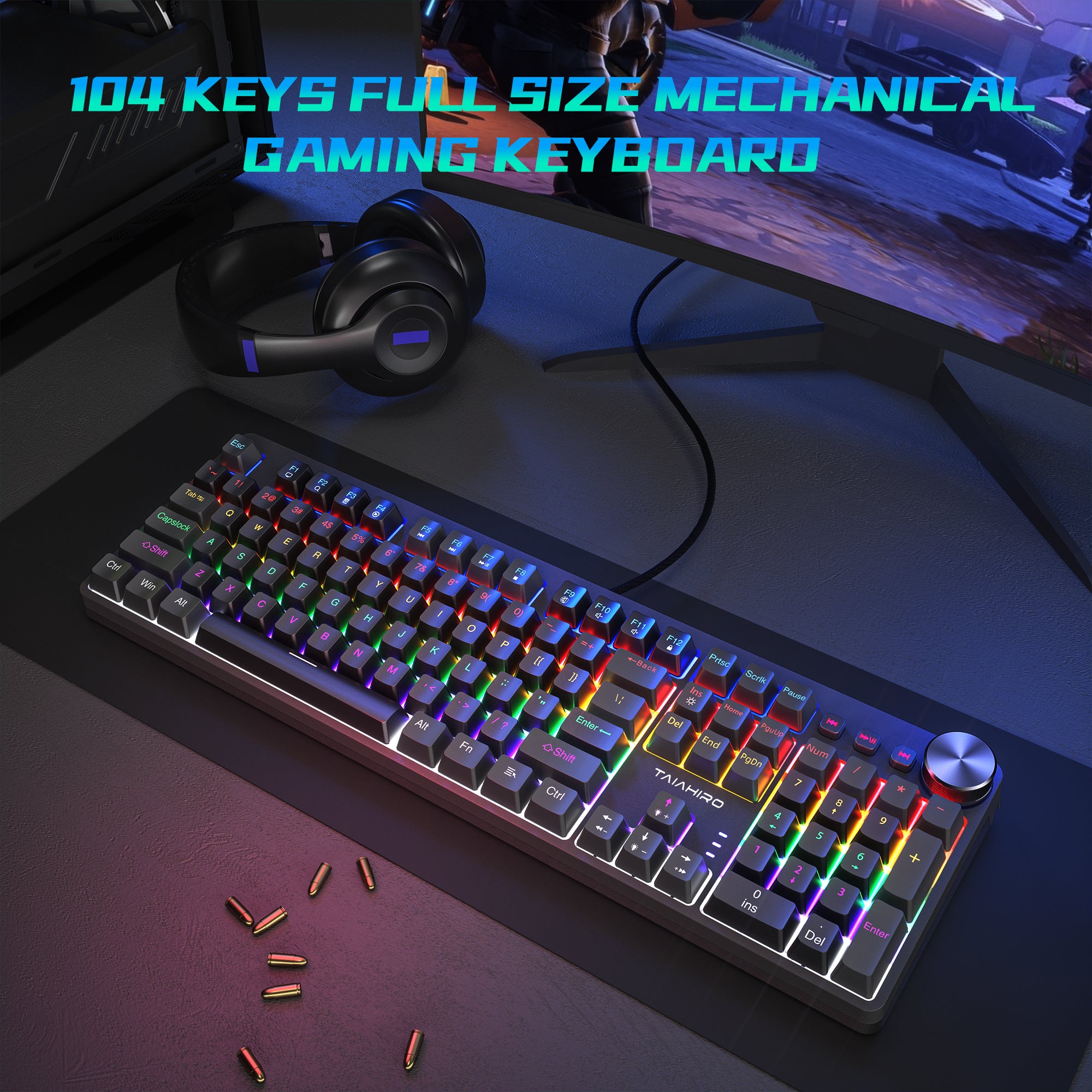 1906 Tallasic Mechanical Gaming Keyboard – My Store